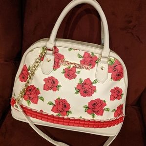 Betsey Johnson Rose Patterned Bag
